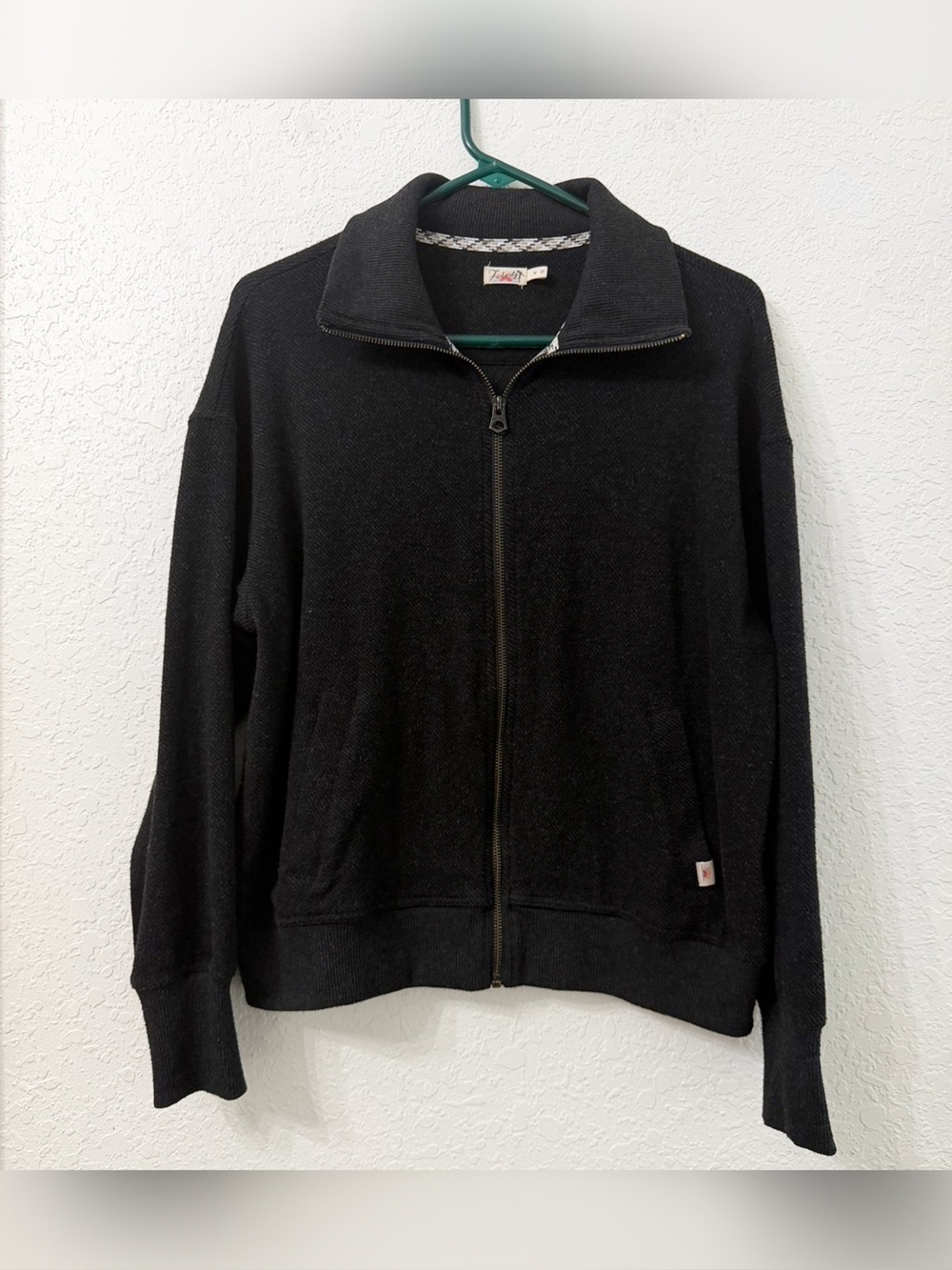 Faherty Women's Legend Lounge Full Zip Jacket Sweater - M